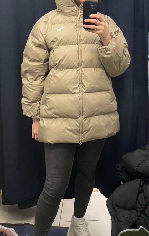 Пуховик женский оверсайз PUMA, отзывы покупателей, фото 4