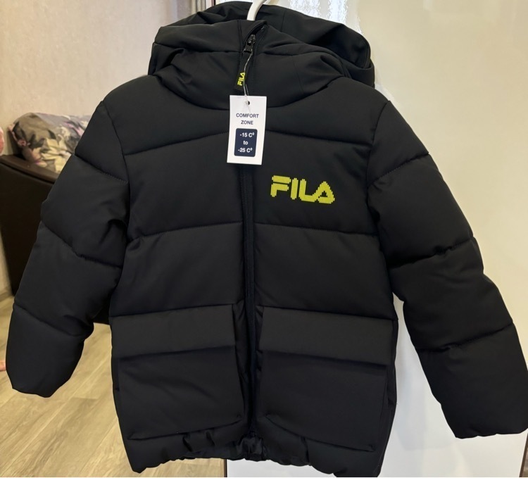 Пуховик для мальчиков FILA, отзывы покупателей, фото 1