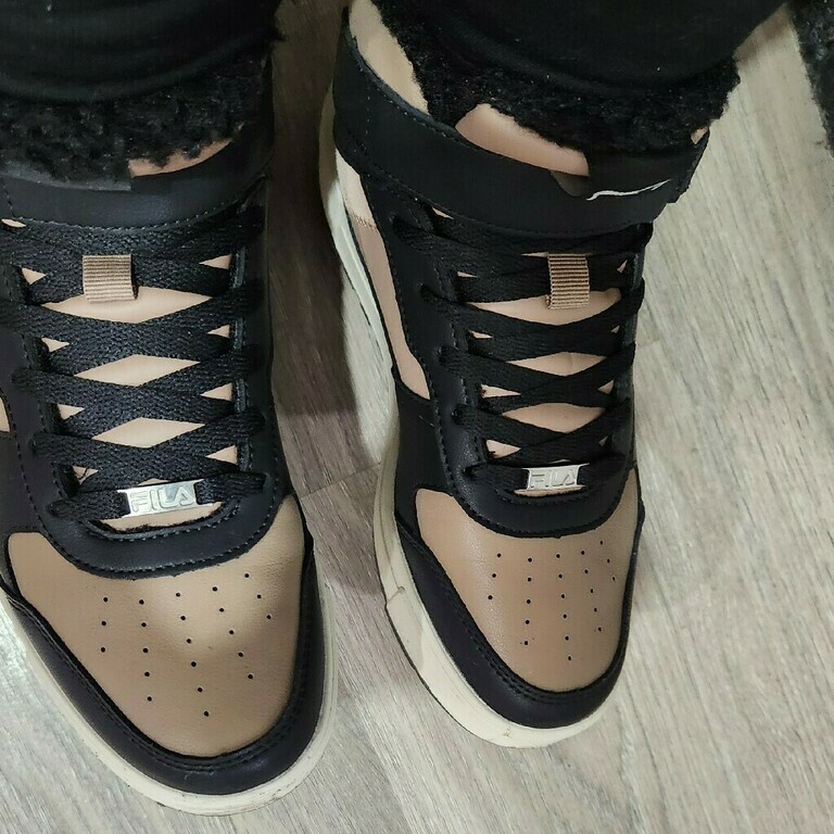 Кеды утепленные женские FILA Fx-1000 Mid, отзывы покупателей, фото 3