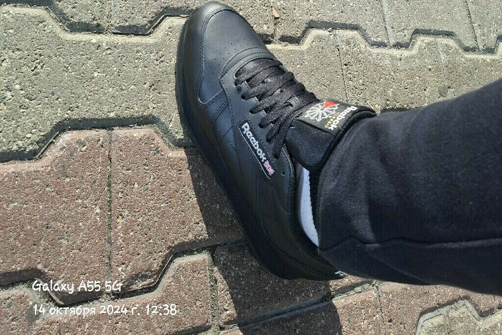 Кроссовки мужские Reebok Classic Leather, отзывы покупателей, фото 1