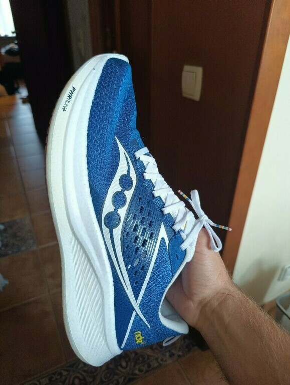 Кроссовки мужские Saucony Ride 17, отзывы покупателей, фото 1