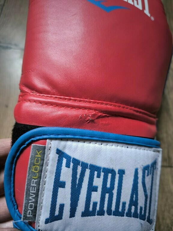 Перчатки боксерские Everlast Powerlock, отзывы покупателей, фото 2