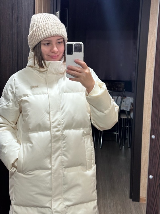 Пуховик женский Erke, отзывы покупателей, фото 1