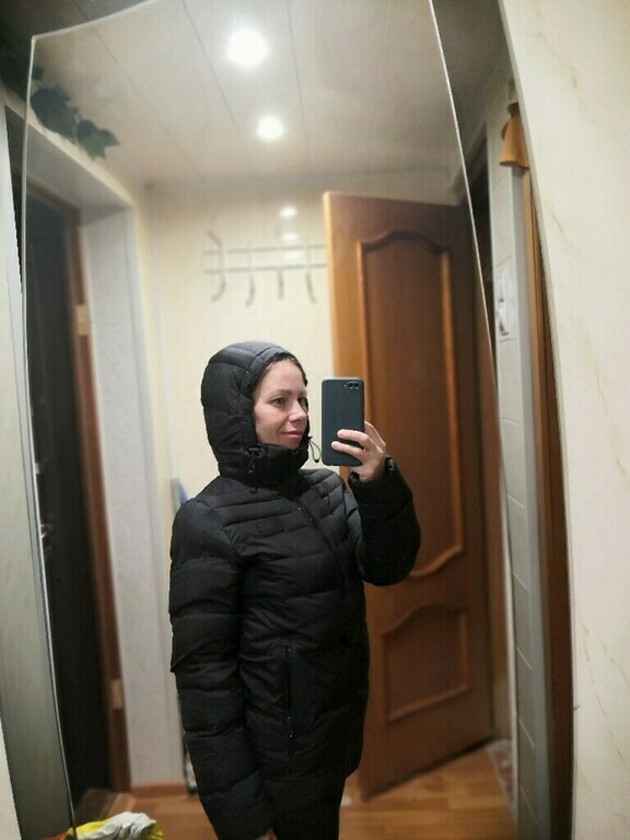 Легкий пуховик женский FILA, отзывы покупателей, фото 10