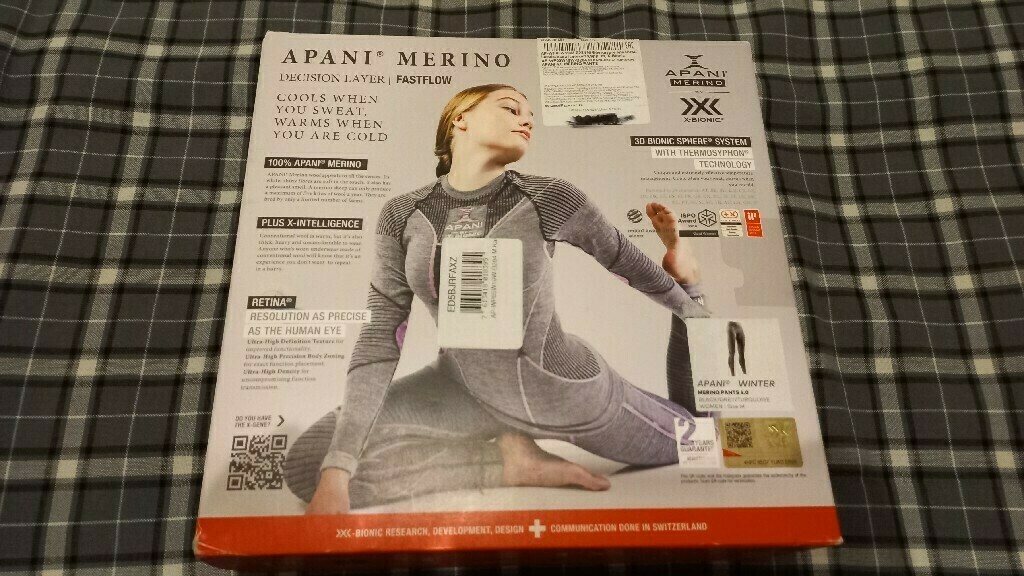 Термобелье низ женское X-Bionic Apani 4.0 Merino, отзывы покупателей, фото 4