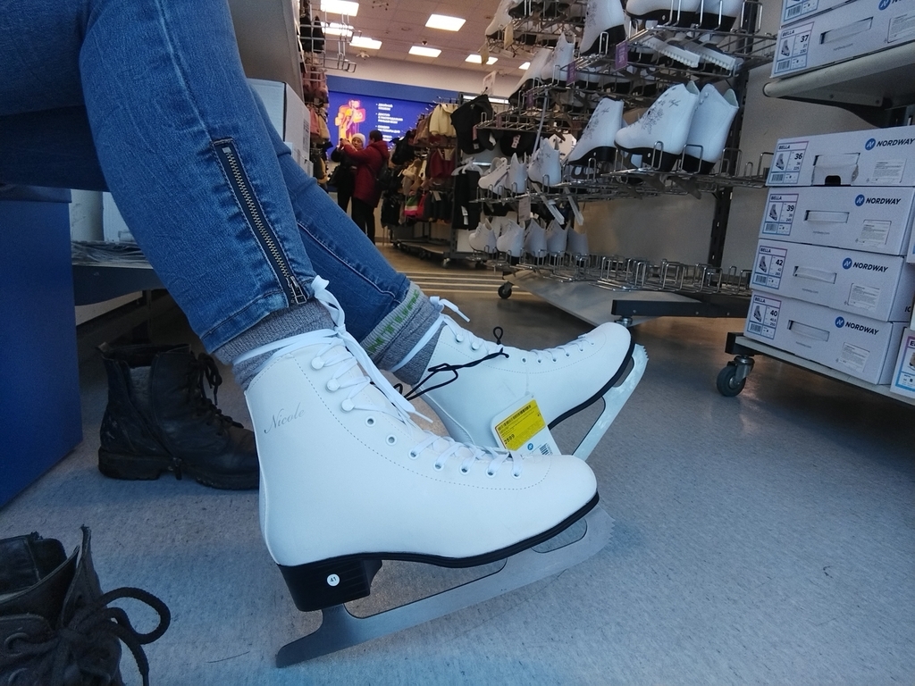 Коньки фигурные женские Nordway Nicole, отзывы покупателей, фото 3