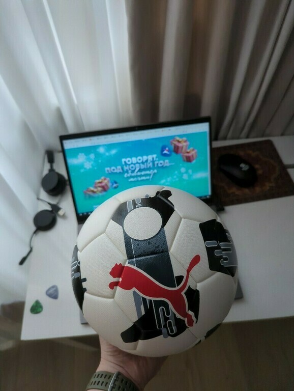 Мяч футбольный PUMA Orbita 3 TB, отзывы покупателей, фото 1