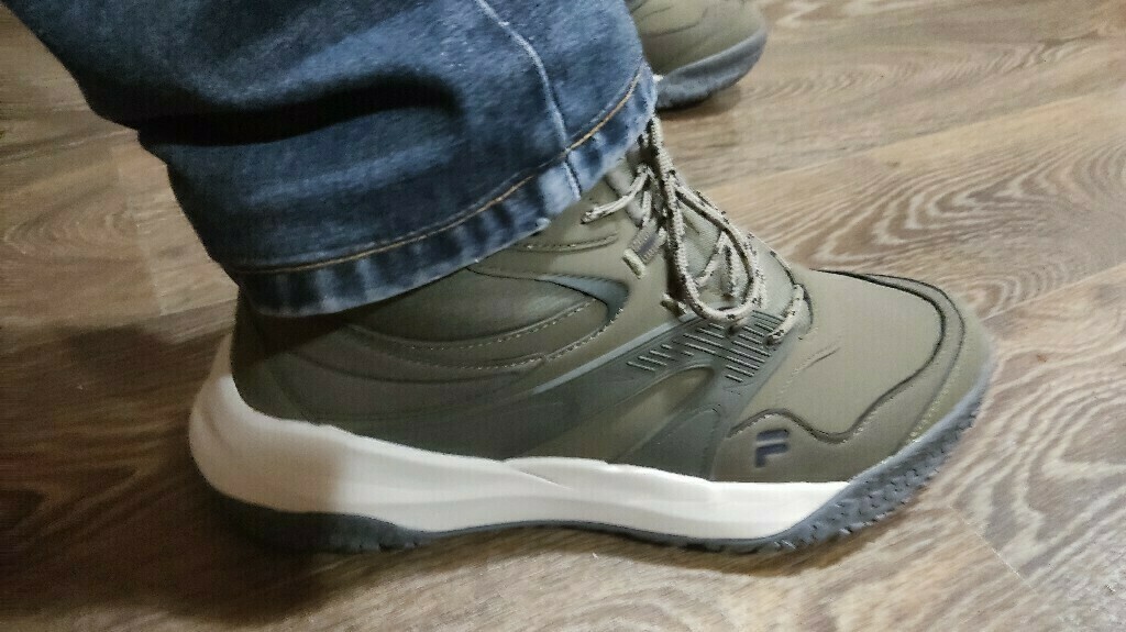 Кроссовки утепленные мужские FILA Tornado MID NXT WNTR, отзывы покупателей, фото 2