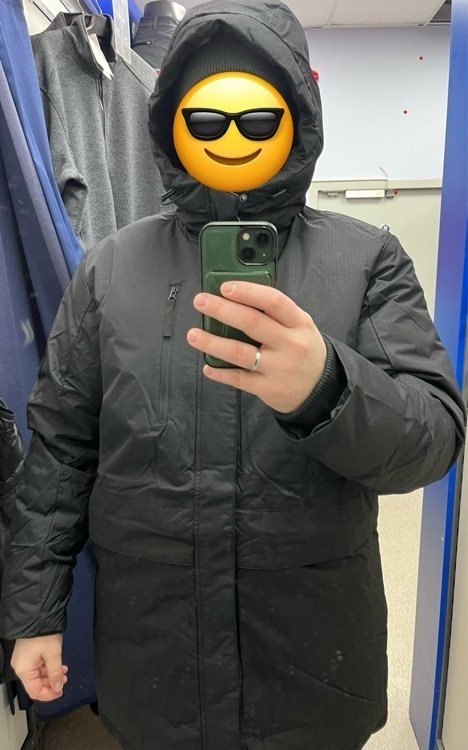 Пуховик мужской FILA, отзывы покупателей, фото 2