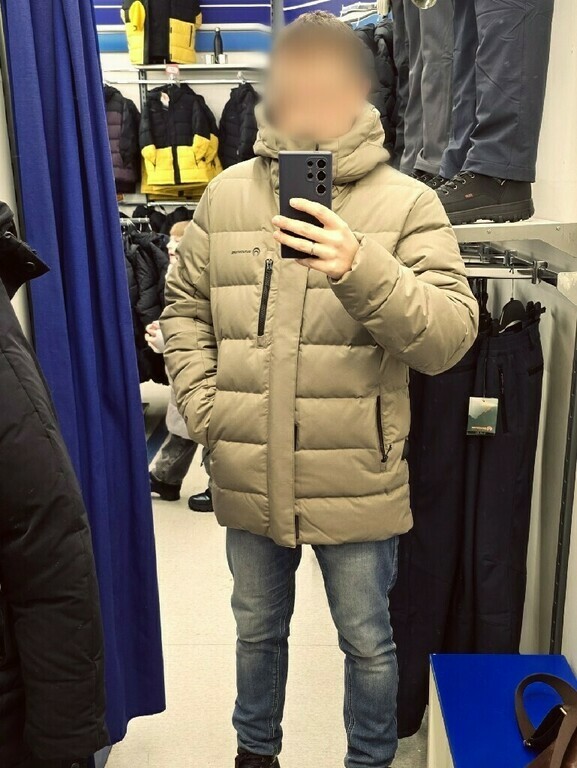 Пуховик мужской Outventure, отзывы покупателей, фото 1