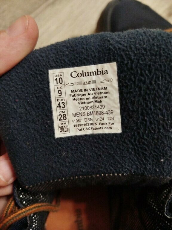 Ботинки утепленные мужские Columbia Fairbanks Omni-Heat, отзывы покупателей, фото 5