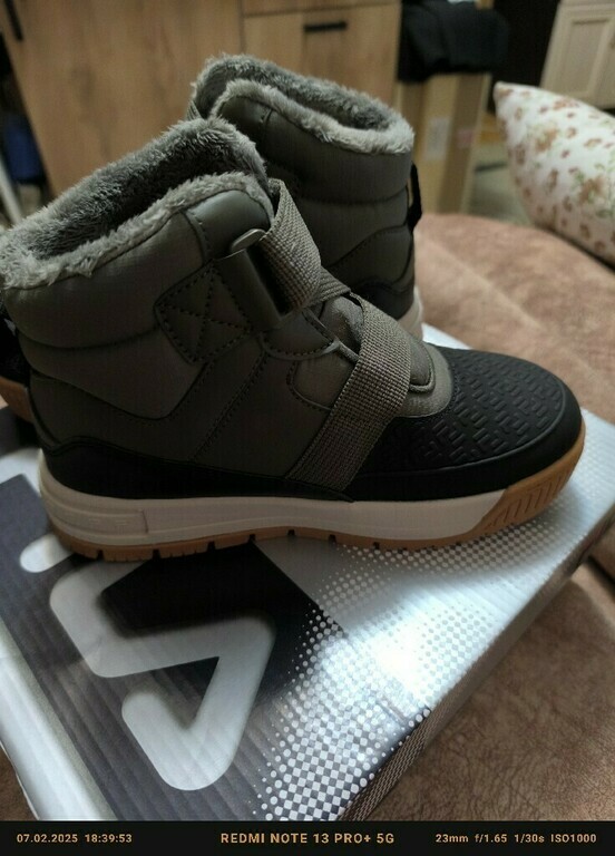 Ботинки утепленные для мальчиков FILA Fil Space Mid, отзывы покупателей, фото 1