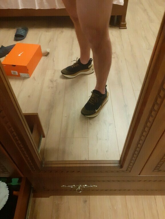 Кроссовки мужские Nike React Infinity Run Flyknit 4, отзывы покупателей, фото 3