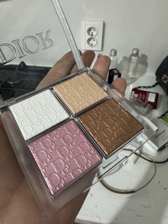 Dior Backstage Glow Face Palette 002 Блестящий 10 г Палетка для
