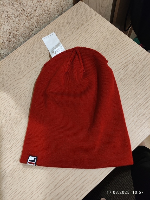Шапка FILA, отзывы покупателей, фото 2