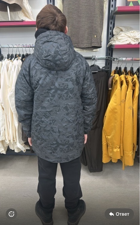 Куртка утепленная для мальчиков FILA, отзывы покупателей, фото 2