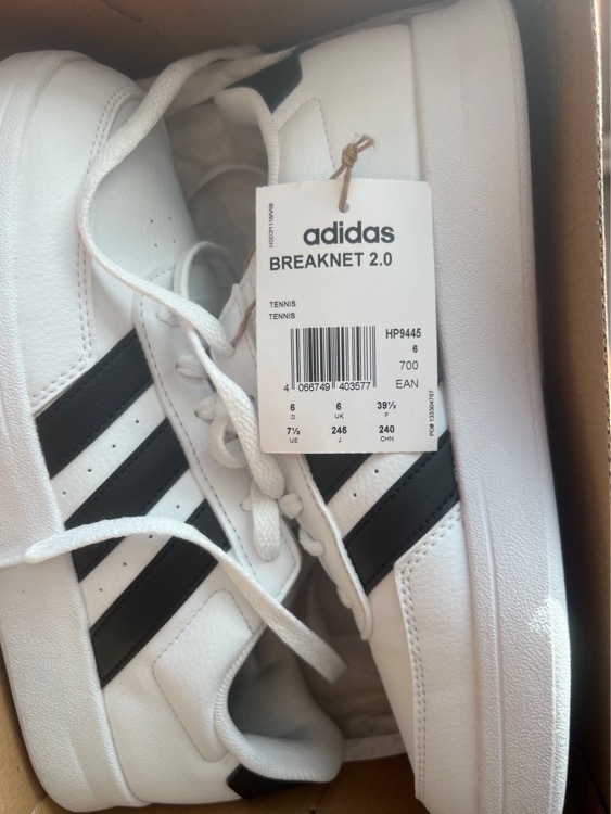 Кеды женские adidas Breaknet 2.0, отзывы покупателей, фото 4