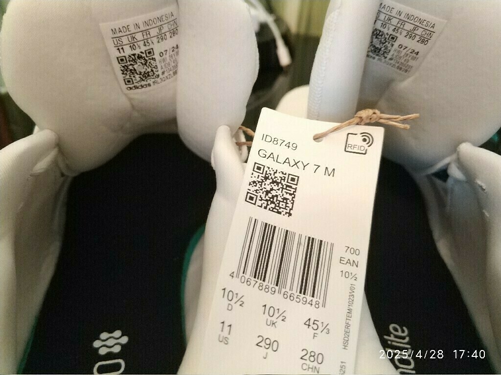 Кроссовки мужские adidas Galaxy 7, отзывы покупателей, фото 3