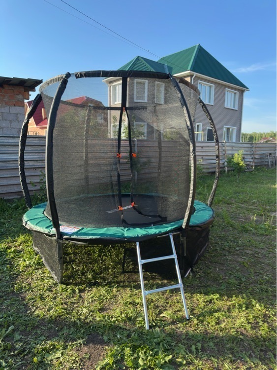 Батут KETTLER Wallaroo-80 с внутренней сеткой, 244 см, отзывы покупателей, фото 5