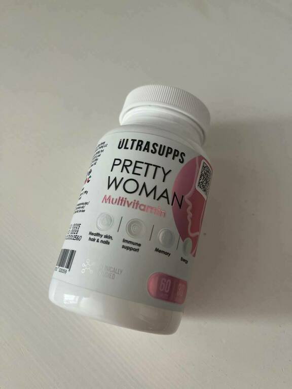 Женский спортивный витаминно-минеральный комплекс ULTRASUPPS, 60 шт, отзывы покупателей, фото 1