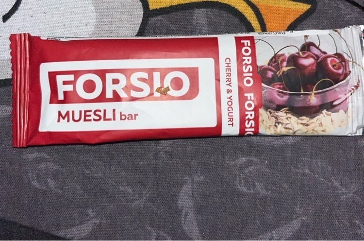 Мюсли Forsio «Вишня» 30 г, отзывы покупателей, фото 1