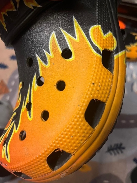 Сабо мужские Crocs Classic Flames, отзывы покупателей, фото 2
