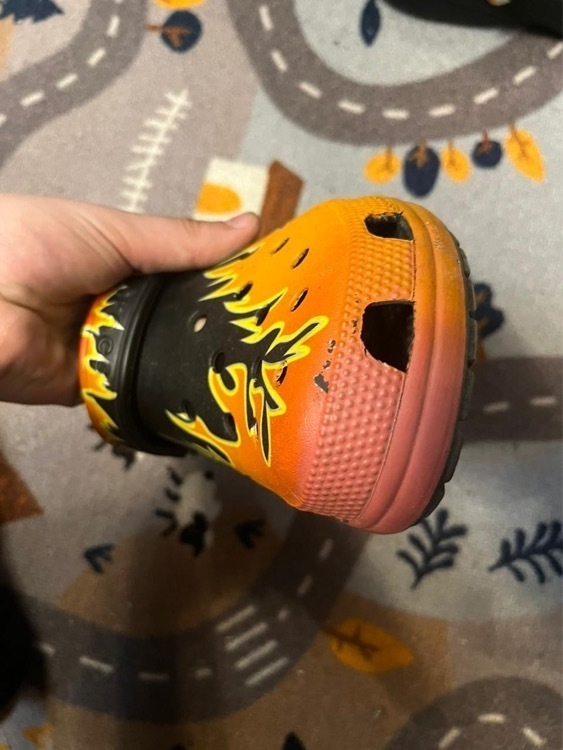 Сабо мужские Crocs Classic Flames, отзывы покупателей, фото 3