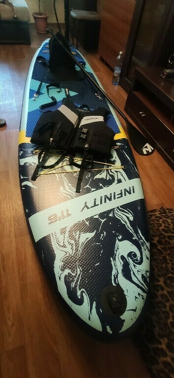 Надувной сапборд MARIVA Infinity BLOSSOM PRO, 11'6" 351*89*15 см, отзывы покупателей, фото 6