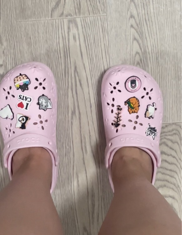 Сабо женские Crocs Classic Floral Cut Out, отзывы покупателей, фото 1