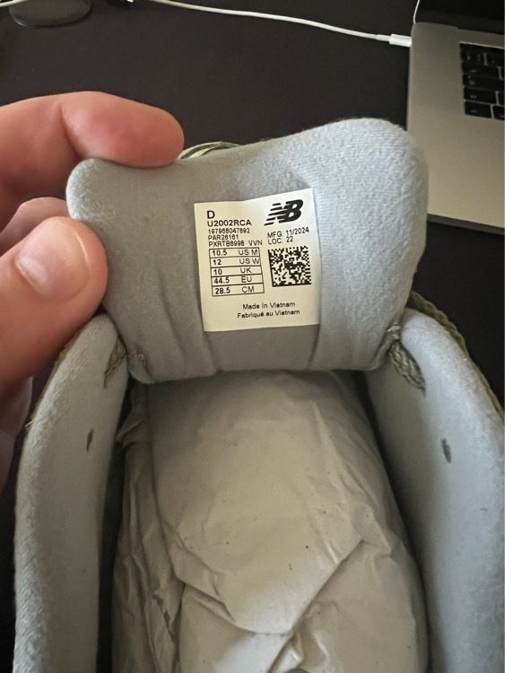 Кроссовки мужские New Balance 2002 R, отзывы покупателей, фото 3