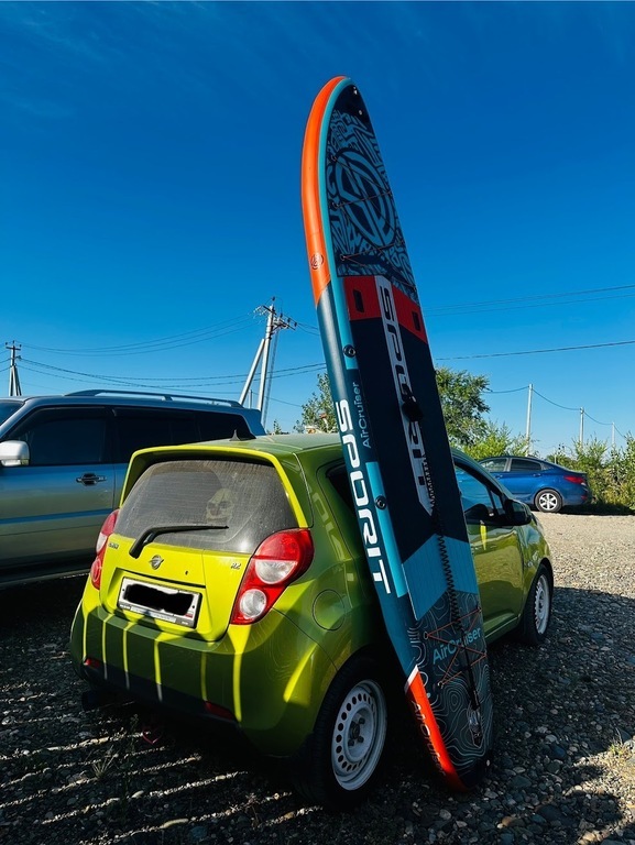 Надувная двухслойная SUP-доска SPORIT NEVER LAND RED STD, 11'6" 350*88*15 см, сапборд, отзывы покупателей, фото 1