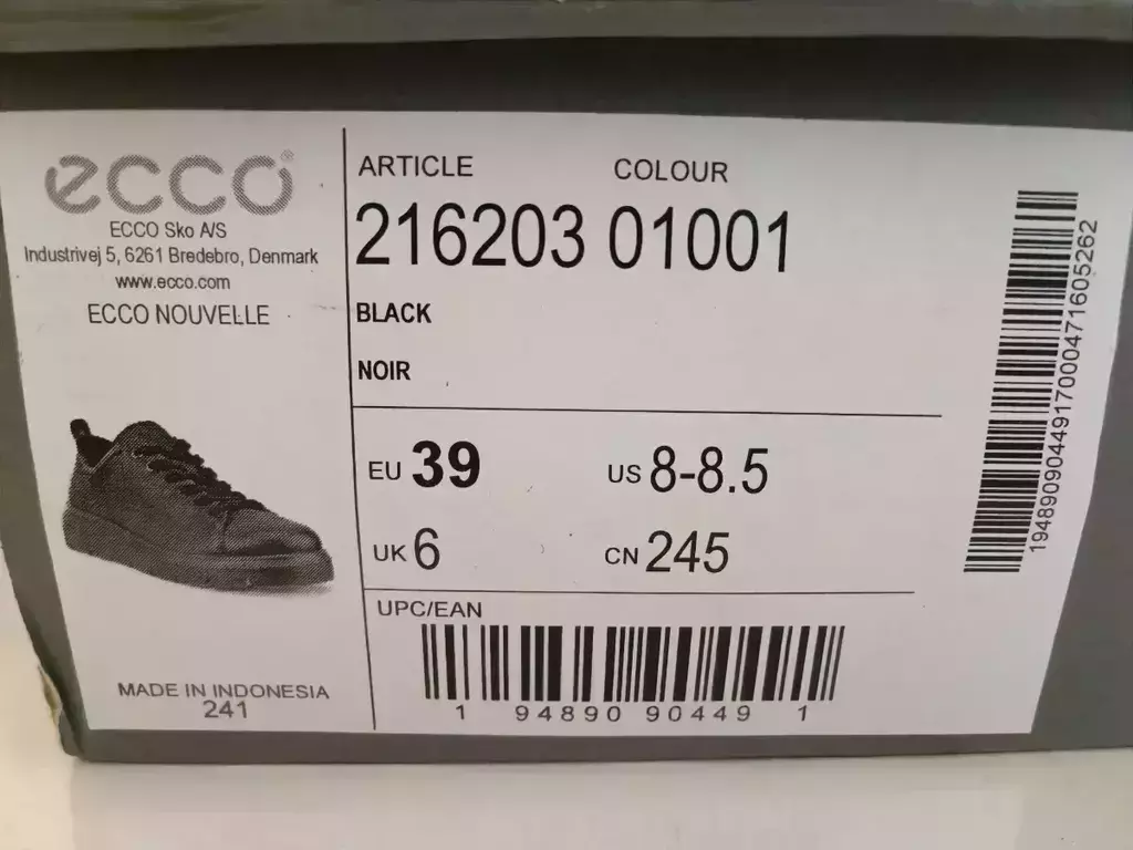 ECCO NOUVELLE