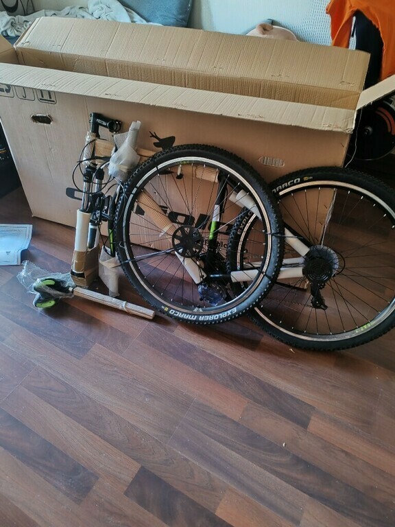 Велосипед CAPRIOLO MTB LEVEL 9.1 (3 X 7), рама алюминий 19'', колёса 29'' (чёрный (матовый) - жёлтый), отзывы покупателей, фото 1