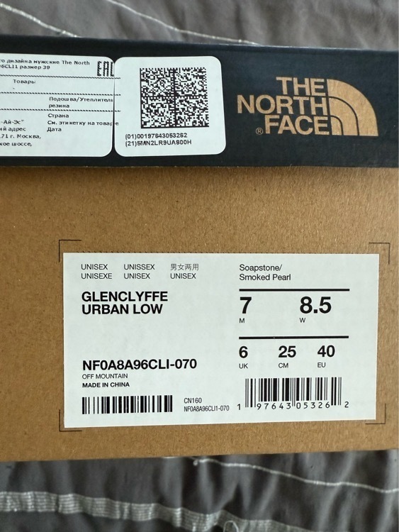Кроссовки женские The North Face Glenclyffe Urban Low, отзывы покупателей, фото 2