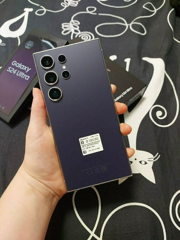 Купить смартфон Samsung Galaxy S24 Ultra 12/256 Гб Чёрный Титан
