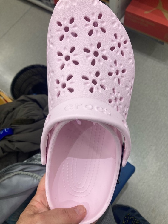 Сабо женские Crocs Classic Floral Cut Out, отзывы покупателей, фото 1