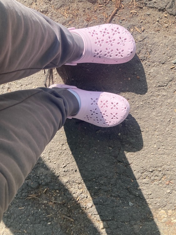Сабо женские Crocs Classic Floral Cut Out, отзывы покупателей, фото 2