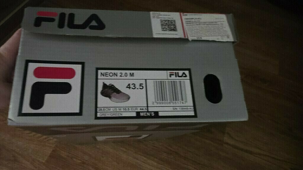 Кроссовки мужские FILA Neon 2.0, отзывы покупателей, фото 1