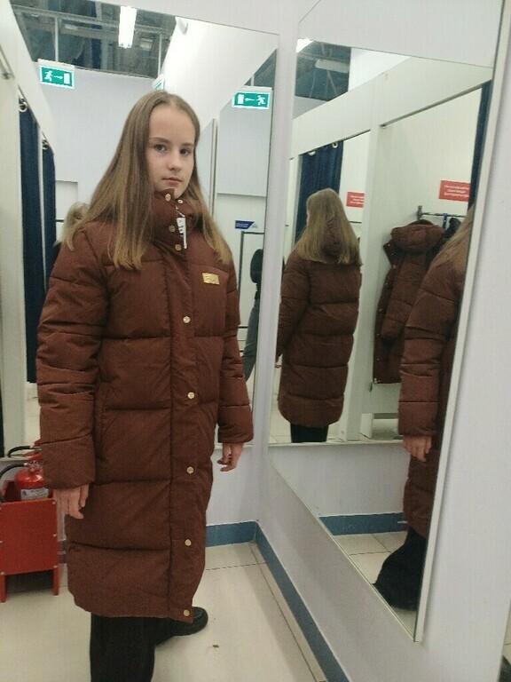 Пальто пуховое женское FILA, отзывы покупателей, фото 2
