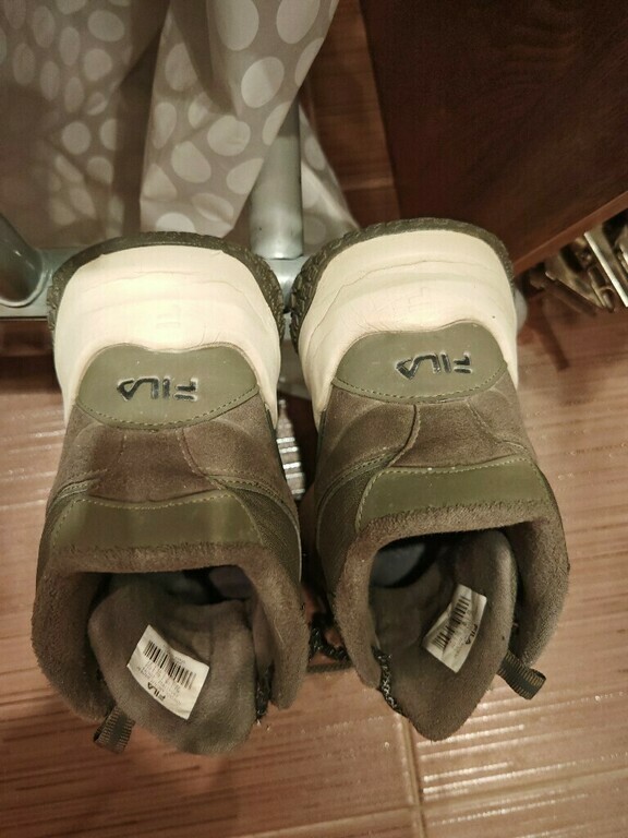 Кроссовки утепленные мужские FILA Tornado MID NXT WNTR, отзывы покупателей, фото 6