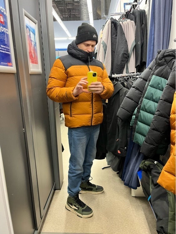 Пуховик мужской Outventure, отзывы покупателей, фото 1