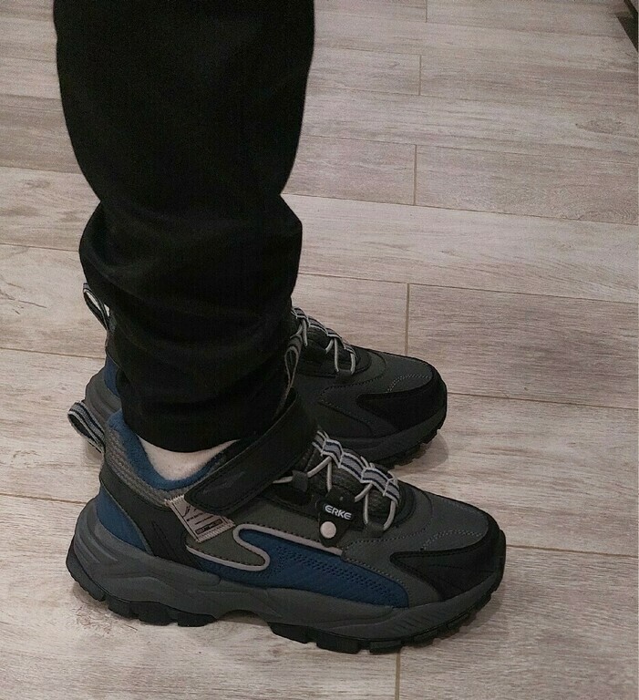 Кроссовки утепленные детские Erke, отзывы покупателей, фото 2