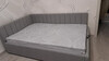 Отзыв - Мягкая кровать Milena 1200 серая с ортопедическим основанием, велюр – Жанна - №1