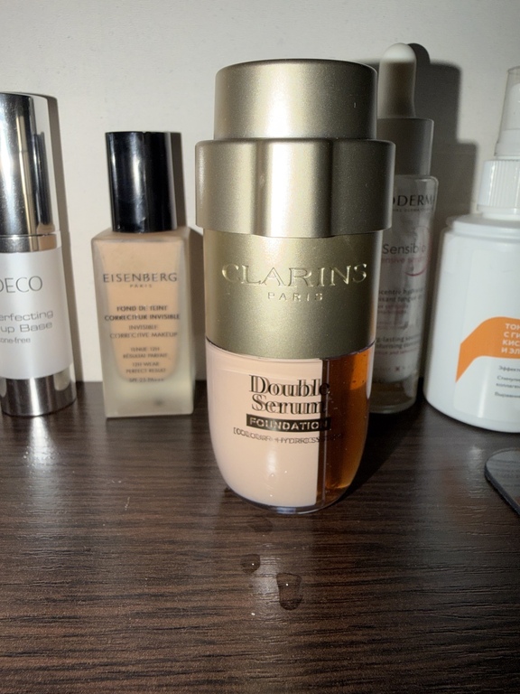 Clarins Double Serum Foundation L1C 30 мл Антивозрастной тональный
